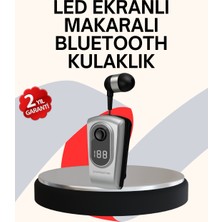 Verto Profesyonel Bluetooth Kulaklık – Klipsli, Titreşimli, Dijital Göstergeli