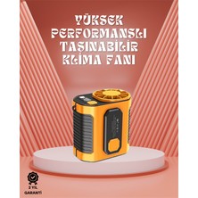 Verto Sessiz Turbo Fan – Kamp, Spor, Ofis Için Taşınabilir Mini Soğutucu