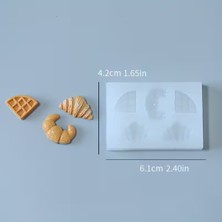 Craftto Dekoratif Waffle - Kruvasan Silikon Kalıp