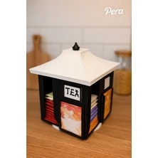 Döner Çay Organizeri  Pagoda Tasarımlı – Premium Tea Station