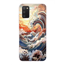 Manitoba Samsung Galaxy A02S Uyumlu Baskılı Yumuşak Silikon Şeffaf Telefon Kılıfı