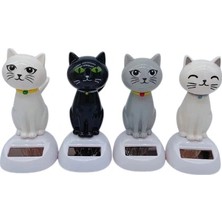 Güneş Enerjili Solar Sallanan Kedi (Store-Mania)
