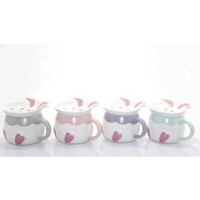 Tavşan Tasarımlı Porselen Kupa Bardak ALK1276 (Store-Mania)
