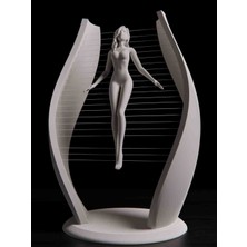 Urartu3d Auraline – Modern Sanatsal Kadın Figürü Dekor