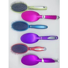 Haowei Oval Renkli Saç Fırçası Tarak (Store-Mania)
