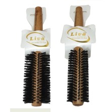 Liva 540-350 Saç Fırçası Yanmaz Profesyonel Fön Fırçası 2 Adet (Store-Mania)