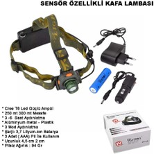 Sensörlü Şarjlı Kafa Lambası  WT-318 (Store-Mania)