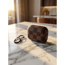 bbtech Airpods Pro 1. Nesil Uyumlu Ekose Desenli Şık Kılıf Airpods Pro Damier Kılıf