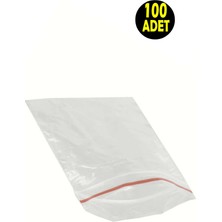 Usin 100 Adet 10*12 cm Kilitli Şeffaf Poşet -Ürün Kuruyemiş Kına Buzdolabı Dondurucu Gıda Ambalaj Naylonu