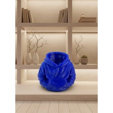 Eco Lounge Lacivert Hoodie Kalemlik 10X10 cm Masa Üstü Düzenleyici