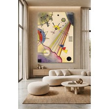 Wallivo Wassily Kandinsky Soyut Geometrik Kompozisyon Bauhaus Renkli Modern Kanvas Tablo