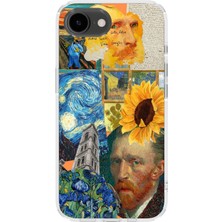 Manitoba Iphone 16E Uyumlu Baskılı Yumuşak Silikon Şeffaf Telefon Kılıfı