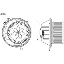 Mahle AB194000S - Kalorıfer Motoru Bmw E81 E87 E90 E93 E84 F25 F26
