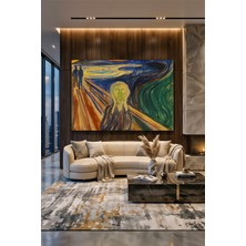Wallivo Edvard Munch Çığlık | Dışavurumculuk Akımının Başyapıtı Kanvas Tablo
