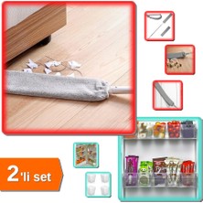 Hereveoyuncak Ulaşılması Zor Yüzeyler Için Esnek Toz Alma Aparatı + 12 Adet Mini Düzenleyici Kutu - 2li Set C3A2W9