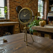 Uzman Ticaret Dekoratif Tripot Masa Saati ( Eskitme )