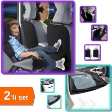 Hereveoyuncak 2 Adet Araba Koltuk Arkası Koruyucu Kılıf + 2 Adet Karlı Havaya Dayanıklı Silecek Kılıfı - 2li Set