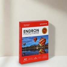 Endron Photo Paper 15X21 cm (A5) Parlak Fotoğraf Kağıdı 270 gr - 100 Adet