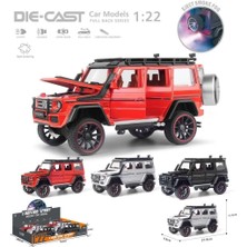 Arthurs HCL-501A Çek Bırak 1:22 Sesli ve Işıklı Buharlı G-Lüx Metal Jeep