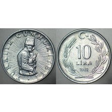 Banknoting Türkiye Cumhuriyeti 10 Lira 1982 Çilaltı(-)