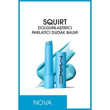 M.A.C Squirt Dolgunlaştırıcı,besleyici ve Parlatıcı Dudak Balmı-Nova-2.3 Gr_