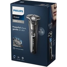 Philips 5000 Serisi Tıraş Makinesi, Sinekkaydı Tıraş, Skin Iq Teknolojisi, Islak ve Kuru Kullanım, Hassas Düzeltici Başlık – S5887/10
