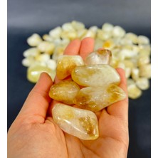 Gemsartdeco 2026 Yeni Yıl Zenginlik Enerjisi Sitrin Çanta Boy 1 Adet