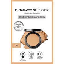 M.A.C Yeni Studio Fix Powder Plus Fondöten - C40
