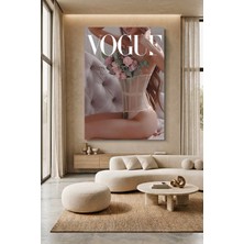 Wallivo Vogue Sanat Serisi - Model Kadın Estetik Kanvas Tablo