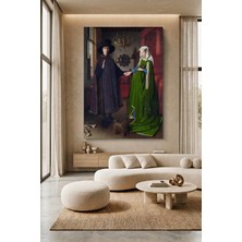 Wallivo Jan Van Eyck Arnolfini'nin Evlenmesi Kanvas Tablo