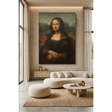 Wallivo Leonardo Da Vinci Mona Lisa Kanvas Tablo