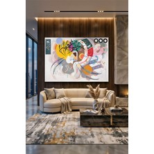 Wallivo Wassily Kandinsky Composition Vııı Bauhaus Dönemi Geometrik Soyut Kanvas Tablo