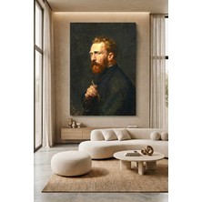 Wallivo Vincent Van Gogh Otoportre Kanvas Tablo