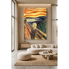 Wallivo Edvard Munch Çığlık Ekspresyonist Sanat Kanvas Tablo