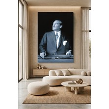 Wallivo Mustafa Kemal Atatürk Portre - Model 6 Kanvas Tablo
