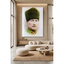 Wallivo Mustafa Kemal Atatürk Portre- Model 9 Kanvas Tablo