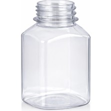 Ambalaj Pazarı Kare Pet Şişe 150 cc - 5 Adet