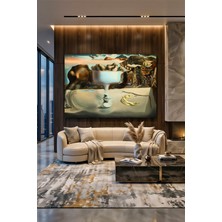 Wallivo Salvador Dali Görsel Illüzyon Çift Görüntü Kompozisyon Kanvas Tablo