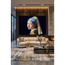 wallivo johannes vermeer'in  başyapıtı ınci küpeli kız barok sanatı kanvas tablo