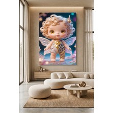 Wallivo Bebek Oyuncak Model 4 Çocuk Kanvas Tablo