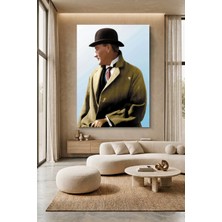 Wallivo Mustafa Kemal Atatürk Portra- Model 13 Kanvas Tablo