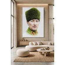 Wallivo Mustafa Kemal Atatürk Portre - Model 1 Kanvas Tablo