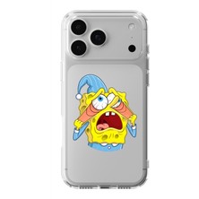 Manitoba Iphone 17 Pro Max Uyumlu Baskılı Yumuşak Silikon Şeffaf Telefon Kılıfı