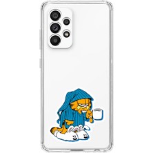 Manitoba Samsung Galaxy A23 Uyumlu Baskılı Yumuşak Silikon Şeffaf Telefon Kılıfı