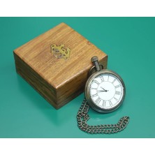 Ahşap Kutulu Köstekli Saat 15503 (Store-Mania)