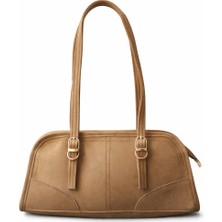 Tandi Bags Ferland Süet Baget Çanta Taba