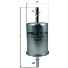 Mahle KL84 - Yakıt Filtresi Brava-Bravo-Marea-Punto-Tmpr-Ducato-Astra G-Combo-Corsa B-C-Merıva-Omega-Cordoba-Ibız
