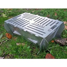 Ardini Lazer Mangal Portatif Pratik Katlanabilir 41X25 cm
