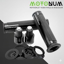 Motonum Yamaha Xmax 250 Barracuda Elcik TAKIMI-SILIKONLU-SIYAH-EL06004