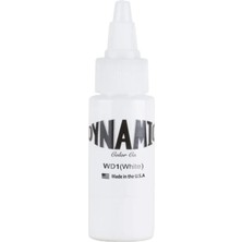 Valor Dynamic White – Beyaz Tattoo Dövme Boyası 1 Oz / 30 ml – Ultra Parlak Beyaz